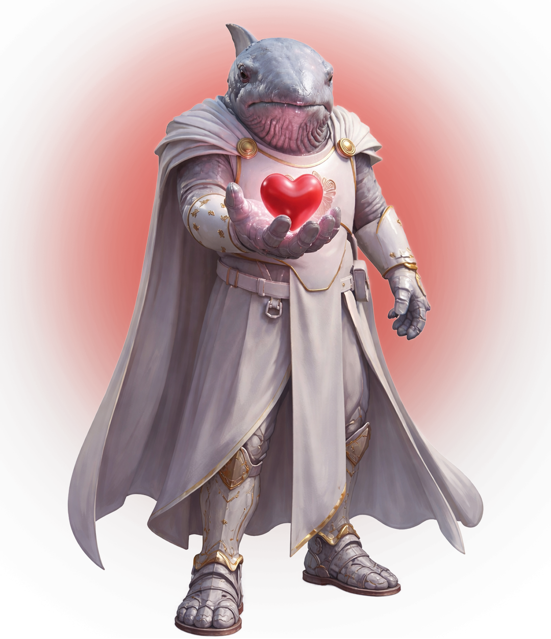 Whalentine whale cupid